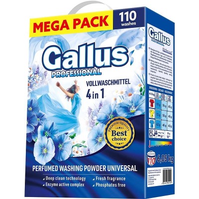 Gallus Professional PRACÍ PRÁŠEK UNIVERSAL 6,05kg, 110 pracích dávek