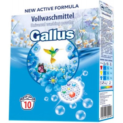 Gallus PRACÍ PRÁŠEK UNIVERSAL 650 G, 10 dávek