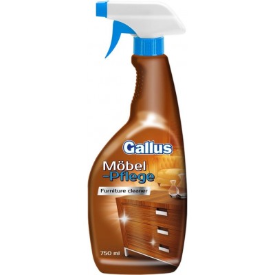 Gallus PEČUJÍCÍ ČISTIČ DŘEVĚNÝCH POVRCHŮ / NÁBYTKU 750ml