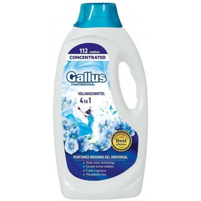 Gallus Professional PARFÉMOVANÝ PRACÍ GEL 4v1 4,05 L UNIVERSAL, 112 pracích dávek