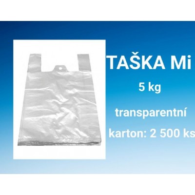 TAŠKA Mi 5 kg bílá /2500ks